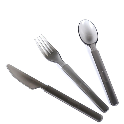 Couteau jetable et fourchette de produit en plastique de vaisselle de cuisine de matériel de PE de pp